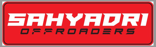 Red Side Sahyadri Logo Sticker